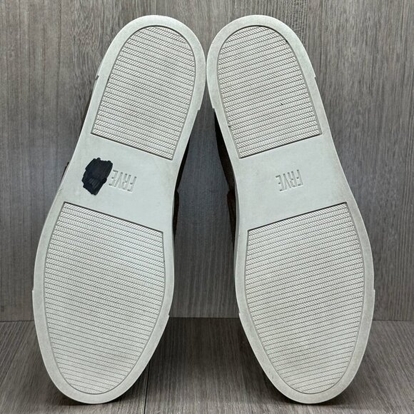 Frye Shoes Womens 8M Ivy Gore Leather Casual Slip On Sneakers Brown 3470375-CHO - Picture 10 of 11